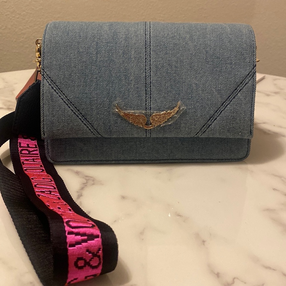 Zadig & Voltaire Demin handbag